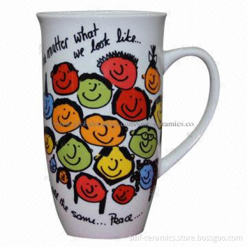 16oz Ceramic Mug, Customized Colors and Designs are Welcome, Lead-free
